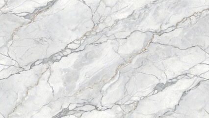 A detailed close up of white marble with gray veins creating a natural stone pattern texture design created with generated ai
