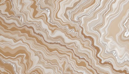 Fototapeta premium Elegant Beige and Silver Marble Texture Background for Luxury Projects