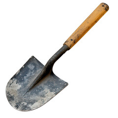 Metal shovel cutout image