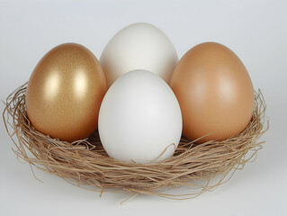 eggs in a nest