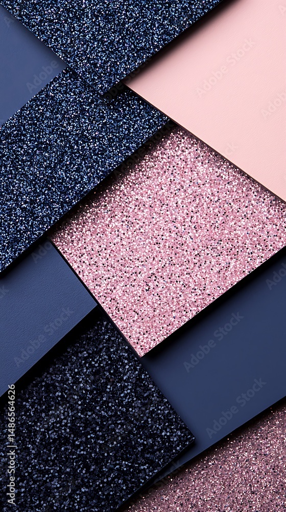 Poster sparkling sequin background with uneven gaps