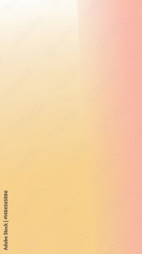 Poster soft gradient background in warm tones creating a serene atmosphere for design projects, posters, an