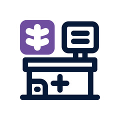 Fototapeta premium densitometry duotone icon. Sleek and modern vector icon for websites, mobile apps, marketing materials, and corporate design. Fully scalable and ready to use.