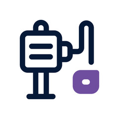 colonoscopy duotone icon. Sleek and modern vector icon for websites, mobile apps, marketing materials, and corporate design. Fully scalable and ready to use.