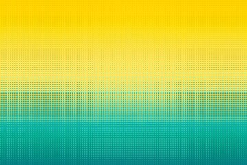 Fototapeta premium Cyan to Lemon Yellow Gradient with Retro Feel
