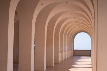 Inside the Santa Cruz fort 