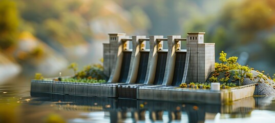 Small Scale Hydroelectric Power Plant Model