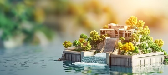 How to Make a Hydroelectric Power Plant Model
