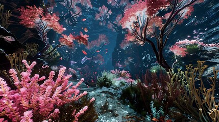 Underwater Photography of a Fish in Its Habitat