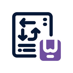 marketing strategy duotone icon. Sleek and modern vector icon for websites, mobile apps, marketing materials, and corporate design. Fully scalable and ready to use.