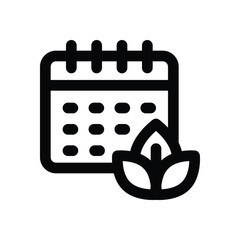 appointment line icon. Clean and minimalist vector icon for websites, mobile apps, presentations, and logos. Fully scalable and customizable for any project.