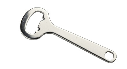 Isolated Bottle Opener Metal Silver Tool