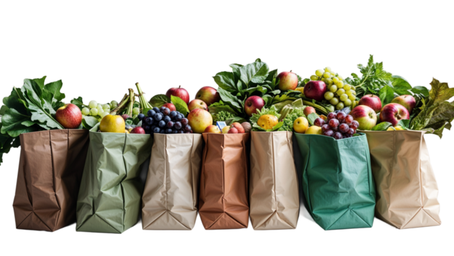 Produce Items Fresh Organic Natural Food Display