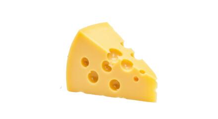Isolated Wedge of Swiss Cheese with Holes