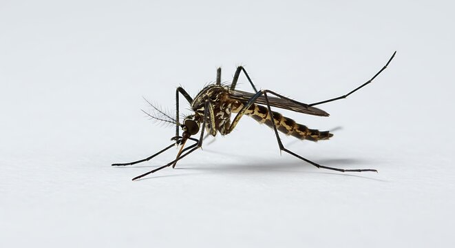 Mosquito insect macro close up disease vector malaria dengue fever zika virus mosquito bite pest control