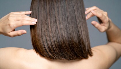 Fototapeta premium ボブのヘアスタイル