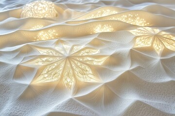 Light-filled, sculpted panels