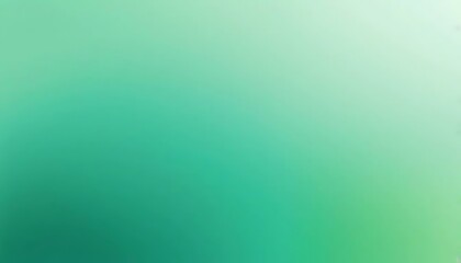 Smooth gradient of calming teal and mint green evokes serenity, ideal for background use.