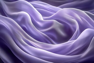 Fototapeta premium Flowing, luxurious purple fabric