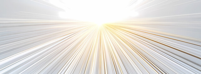 Abstract Speed Lines Towards Light