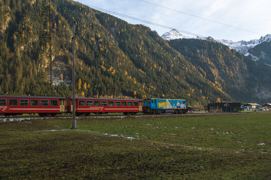 Zilltertalbahn bei Mayrhofen