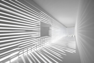 Fototapeta premium Modern minimalist interior hallway