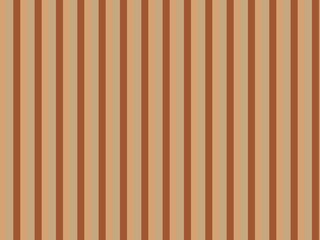 Fototapeta premium A background of vertical stripes. The stripes alternate between two shades of brown and beige, creating a simple, repeating pattern.