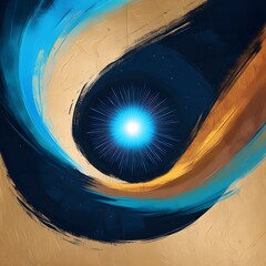 Vibrant illustration by Selestral for wall decoration or background