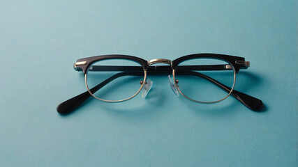 glasses on the table