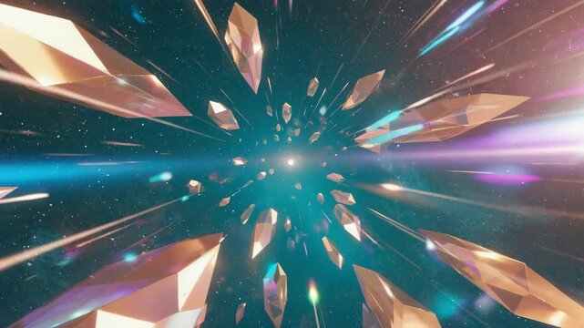 Crystal Space Tunnel