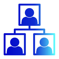 Division Icon # Notary Pack Themes # Solid Gradient Style