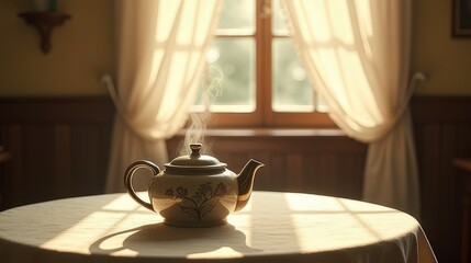 ceramic teapot