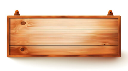 Abstract Illustration of Board Over Empty Background for Professional Presentations