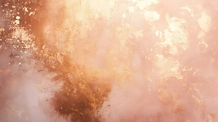 Fototapeta premium Elegant rose gold and bronze marbled texture for luxurious backgrounds and designs