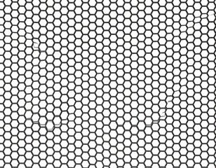 Naklejka premium Abstract Geometric Hexagon Pattern