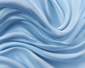 Obraz premium Light Blue Fabric Drape Texture