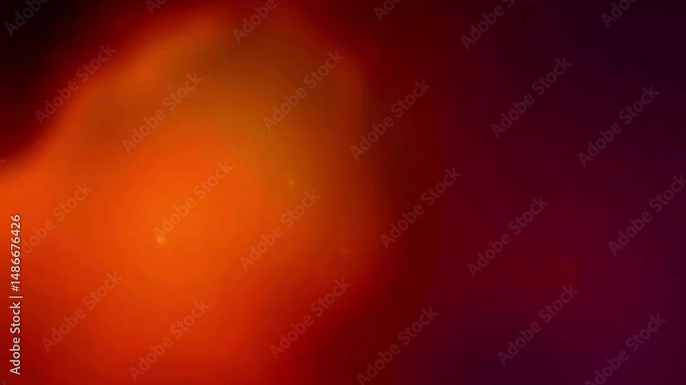 Aufkleber abstract fiery orange and deep red gradient background. slow motion effect