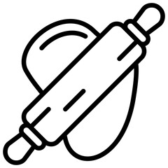 Rolling Dough Icon