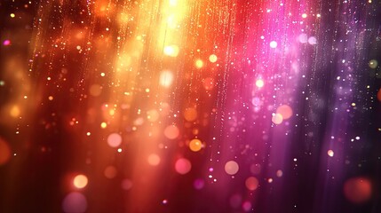 Obraz premium Colorful Glitter Lights Background.