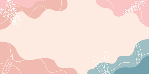 Simple Abstract Soft Pink Background Design