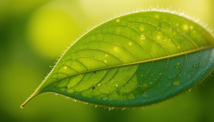 Detailed Green Leaf
