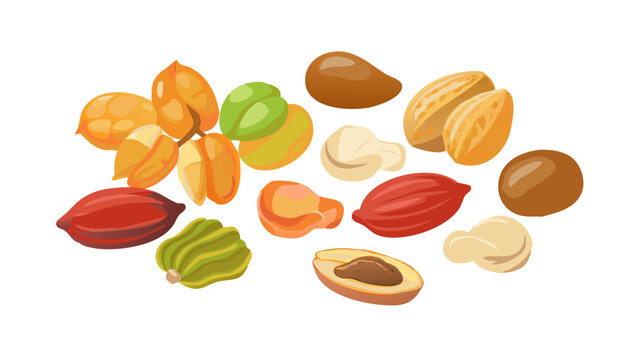 various nuts