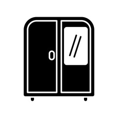 Cabinet icon design template SVG