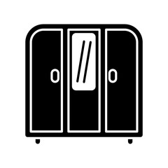 Cabinet icon design template SVG