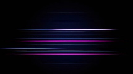 Illuminating Lines: Abstract image, with a series of luminescent, horizontal lines creating a modern and dynamic visual effect.