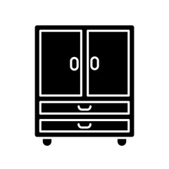 Cabinet icon design template SVG