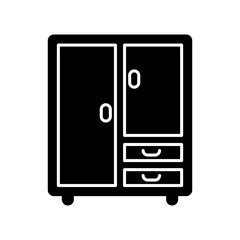 Cabinet icon design template SVG