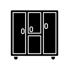 Cabinet icon design template SVG