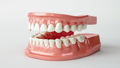 Obraz premium Full Jaw Model, Open Mouth