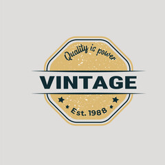 Logo Vintage style
